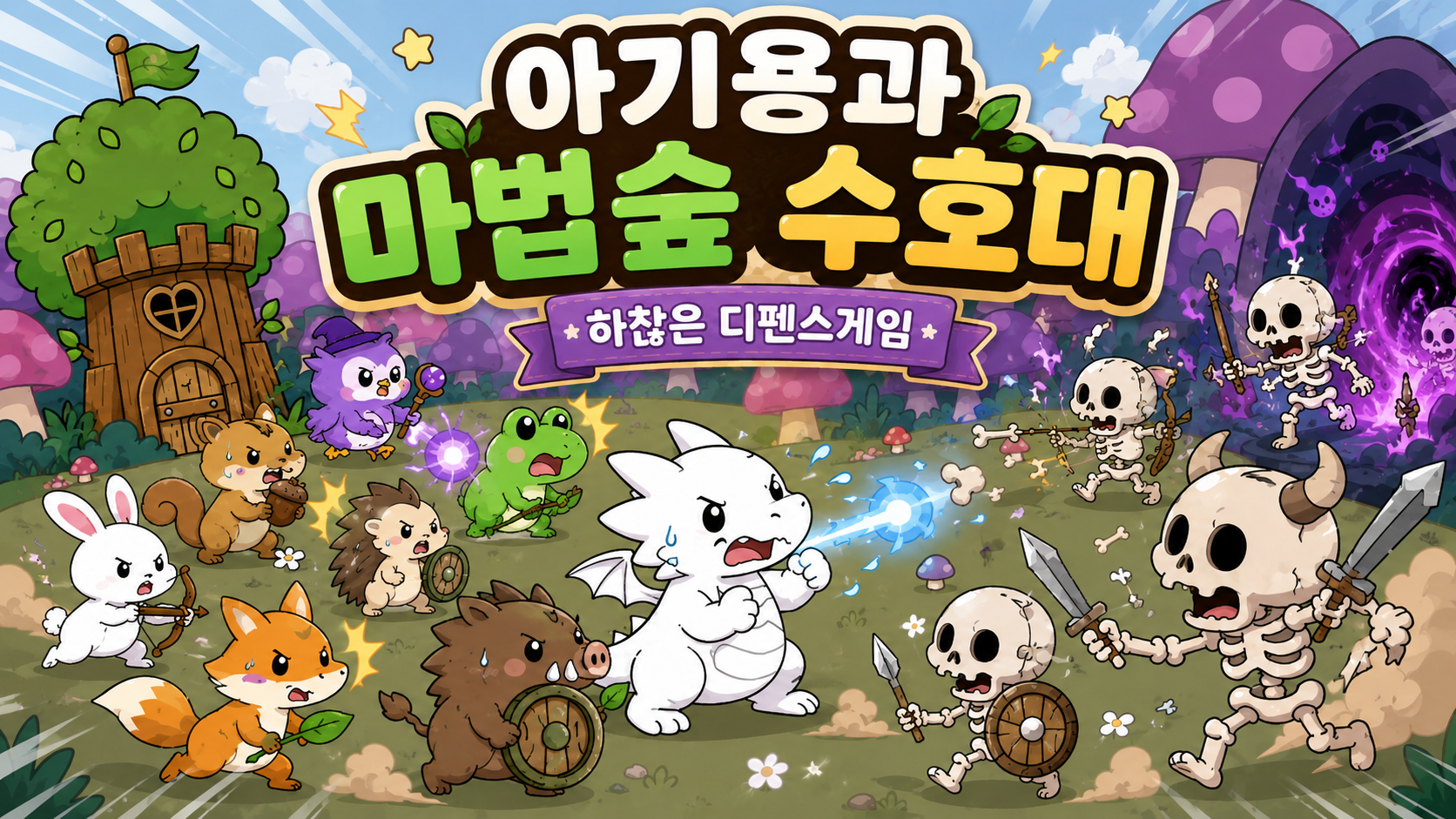 아기용과 마법숲 수호대